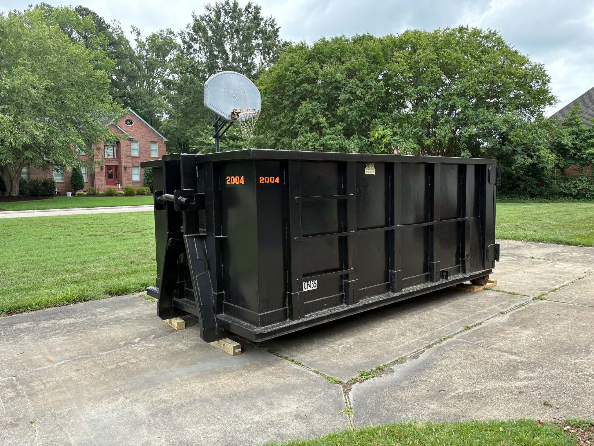 RISE Dumpsters 20-yard roll-off dumpster rental for large cleanouts and demolition in Knotts Island.
